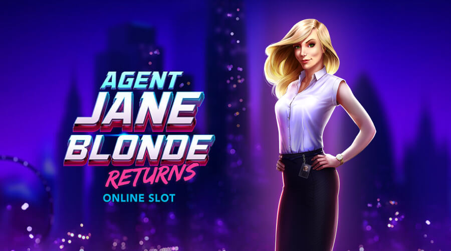 Agent Jane Blonde pokie machine