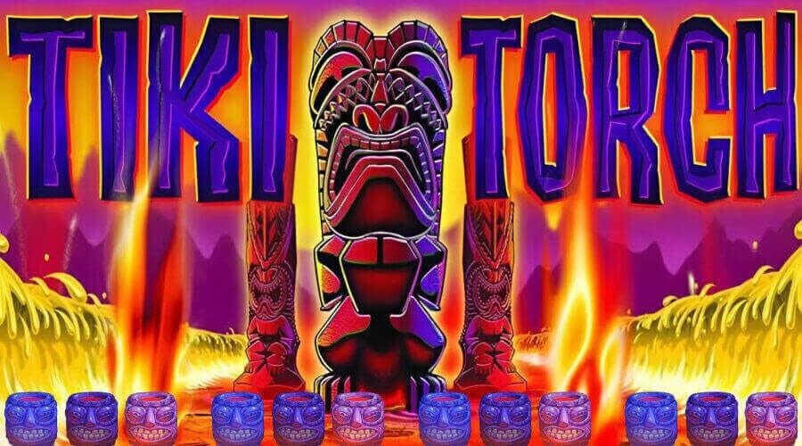 Tiki Torch pokie machine